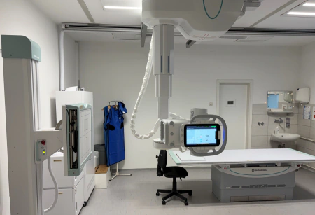 Digitalni radiografski sustav Shimadzu instaliran u bolničkoj prostoriji za snimanje